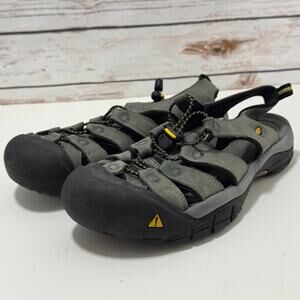 Keen Newport H2 Army Green Black Water Shoes Sport Hiking Sandals Womens Size 10